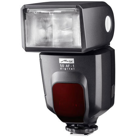 Metz 50 AF-1 Digital Flash for Nikon MZ50314N -BUNDLE