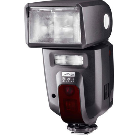 Metz MZ58321C 58 AF-2 Digital Flash f/Canon - Bundle w/NiMH Batteries & Charger