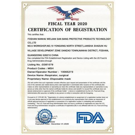 KN95 Disposable 5-Layer Face Mask, 9051A FFP2 FDA Aproved (100-Pack)