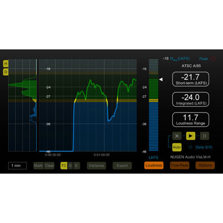 NuGen Audio VisLM-H2 with DSP Extension - Industry Standard Loudness Metering
