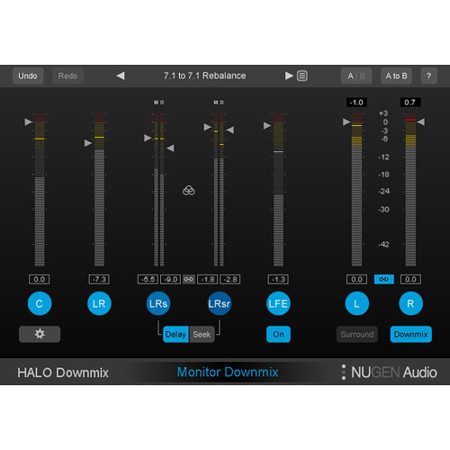NUGEN Audio Halo Downmix Surround to Stereo Downmixer Plug-In, Download