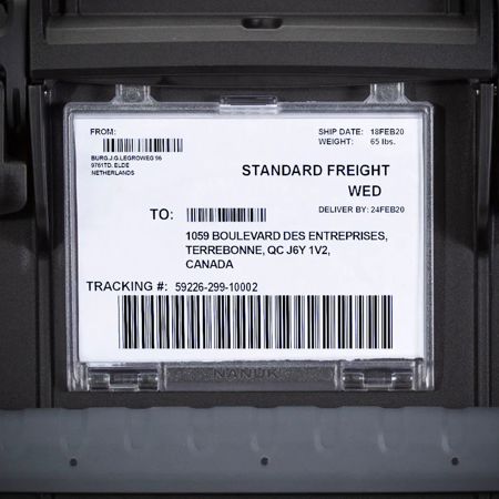 Nanuk 4x6" ID Window Plate for 962, 975, 978 and 988 Hard Cases