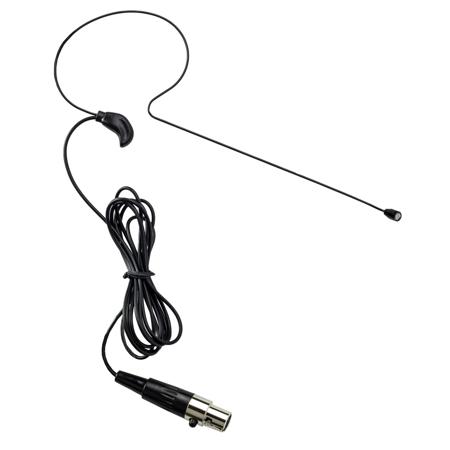 Nady HM-35 Headmic Headworn Omni-Directional Cardoid Condenser Microphone with Mini XLR Connector, Black