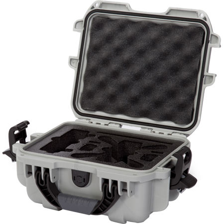 Nanuk 905 Waterproof Hard Case for DJI Spark Drone, Silver