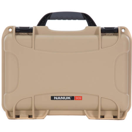 Nanuk 909 Case, No Foam, Tan