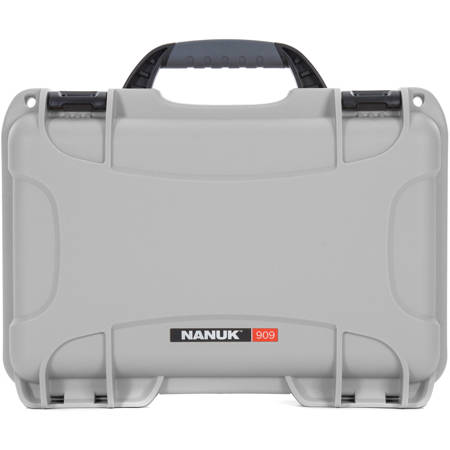 Nanuk 909 Case, No Foam, Silver
