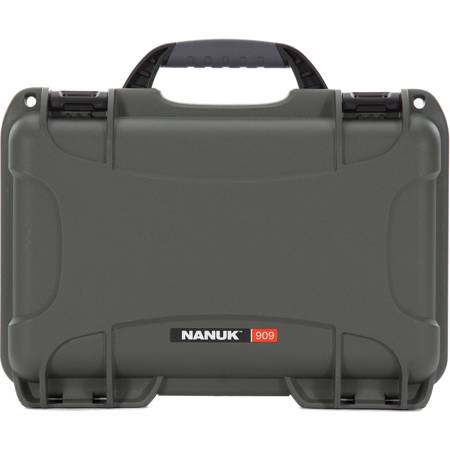 Nanuk 909 Case, No Foam, Olive