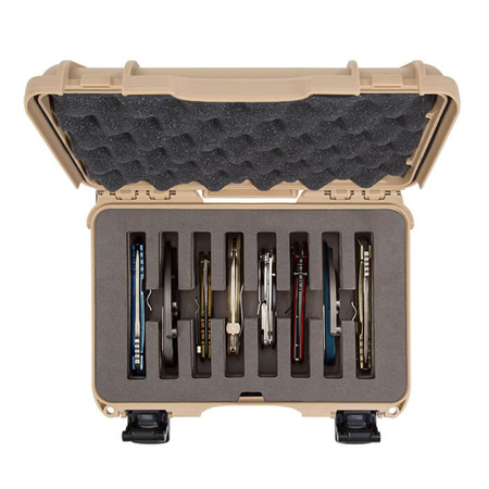 Nanuk Outdoor Series 909 Protective Case for 8 Knives, Tan
