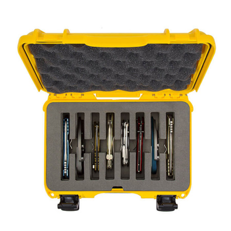 Nanuk Outdoor Series 909 Protective Case for 8 Knives, Yellow
