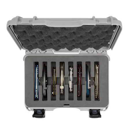 Nanuk Outdoor Series 909 Protective Case for 8 Knives, Silver