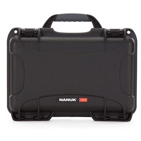 Nanuk 909 Classic Pistol Case, Holds 2 Single Stack or 1 Double Stack Mag, Black