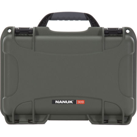 Nanuk 909 Hard Case With Foam (Orange, 4.8L) 909-1003 B&H Photo