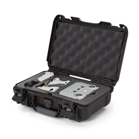 Nanuk 909 Waterproof Hard Case with Foam Insert for DJI Mini 3 Pro & RC-N1,Black