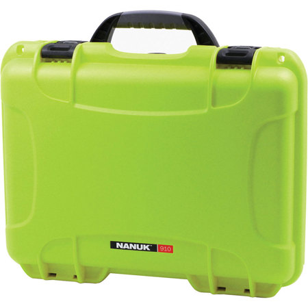 Nanuk Medium Series 910 NK-7 Resin Waterproof Protective Case, Lime