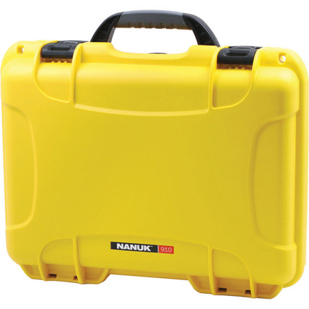 Nanuk Medium Series 910 NK-7 Resin Waterproof Protective Case, Yellow