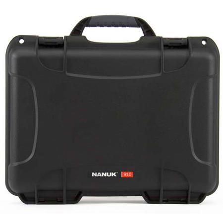 Nanuk Medium Series 910 Lightweight NK-7 Resin Waterproof Case with Foam, Black