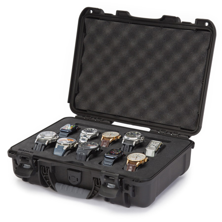 Nanuk 910 Waterproof Watch Case with Foam Insert Black 910S 080BK 0A0 21299