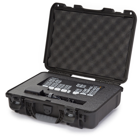 Nanuk 910 Hard Case with Foam Insert for Blackmagic Design ATEM Mini Pro, Black