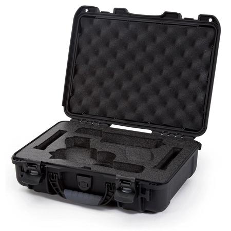 Nanuk 910 2Up Glock Pistol Case, Holds Two Glock Pistols & Two Magazines, Black