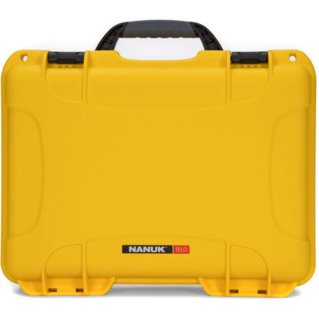 Nanuk 910 Waterproof Hard Case w/Foam Insert for DJI Mini SE Fly More Kit,Yellow