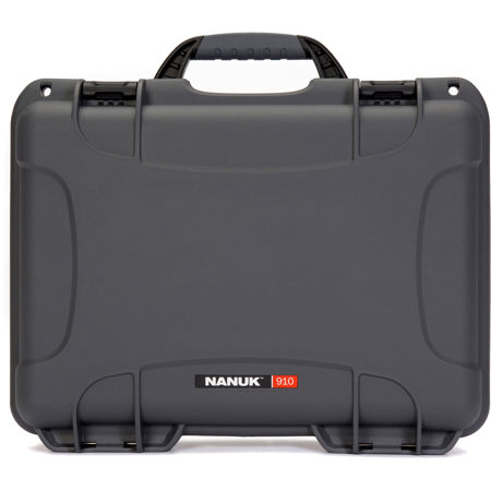 Nanuk 910 Hard Case with Foam Insert for DJI Mini SE Fly More Kit, Graphite