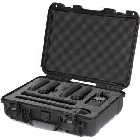 Nanuk Medium 910 NK-7 Waterproof Case with Foam for Rode Newsshooter Wireless
