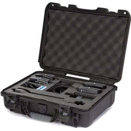Nanuk Medium Series 910 NK-7 Waterproof Case with Foam for Sennheiser ENG System