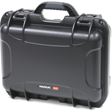 Nanuk Medium Series 915 NK-7 Resin Waterproof Protective Case, Black