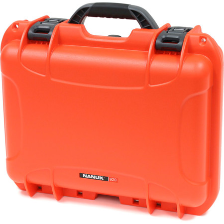 Nanuk Medium Series 920 NK-7 Resin Waterproof Protective Case with Foam, Orange