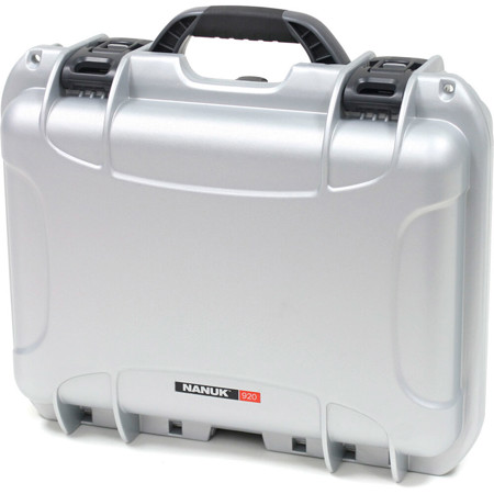 Nanuk Medium Series 920 NK-7 Resin Waterproof Protective Case with Foam, Silver