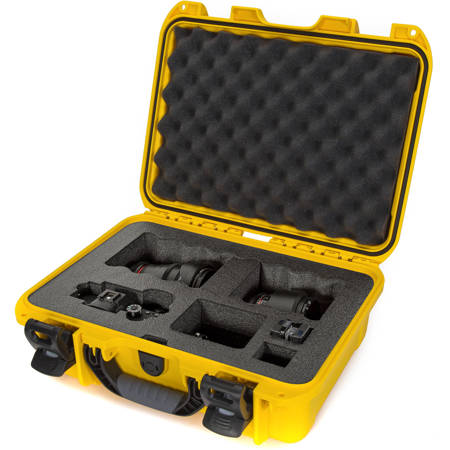 Nanuk Media Series 920 Case with Foam Insert for Sony A7R Camera, Yellow