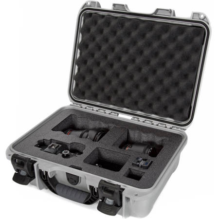 Nanuk Media Series 920 Case with Foam Insert for Sony A7R Camera, Silver