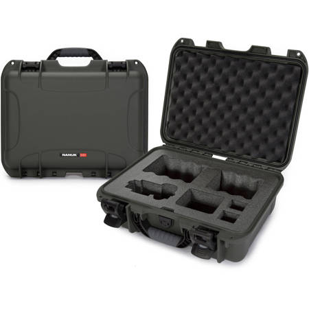 Nanuk Media Series 920 Case with Foam Insert for Sony A7R Camera, Olive