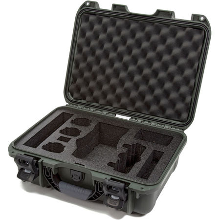 Nanuk 920 Hard-Shell Carrying Case with Foam for DJI Mavic 2 Pro & Zoom, Olive