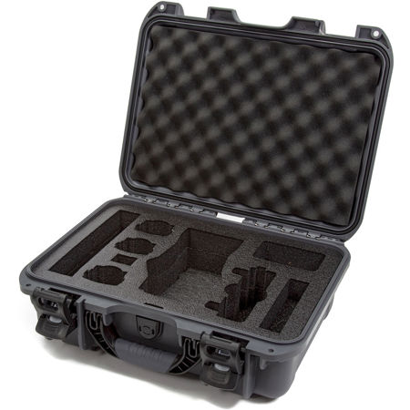 Nanuk 920 Hard-Shell Carrying Case with Foam for DJI Mavic 2 Pro & Zoom,Graphite