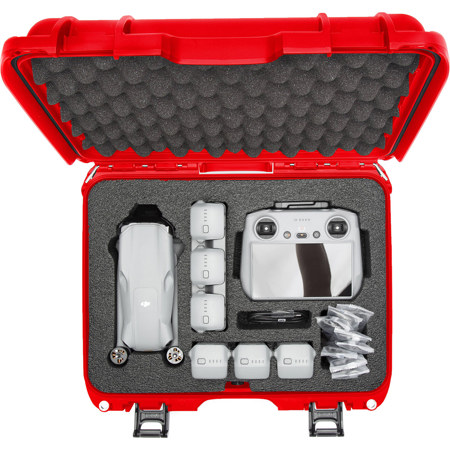 Nanuk 920 Case with Foam Insert for DJI Air 3 Fly More Combo Red