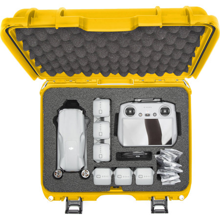Nanuk 920 Case with Foam Insert for DJI Air 3 Fly More Combo Yellow