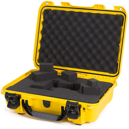 Nanuk 923 Protective Case with Cubed Foam, Yellow