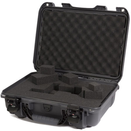 Nanuk 923 Protective Case with Cubed Foam, Graphite