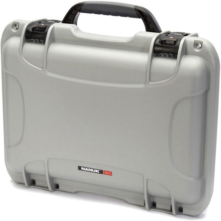 Nanuk 923 Protective Case with Padded Dividers, Silver
