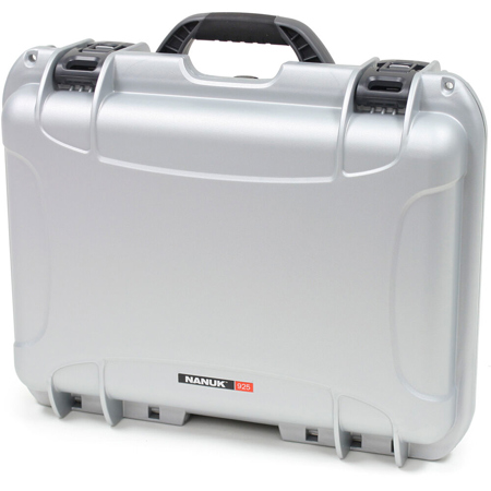 Nanuk Large Series 925 NK-7 Resin Waterproof Protective Case with Foam, Silver