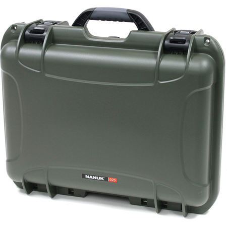 Nanuk Large Series 925 NK-7 Resin Waterproof Protective Case with Foam, Olive