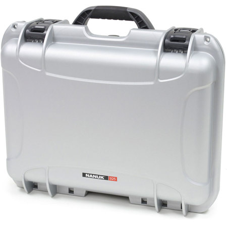 Nanuk Large Series 925 NK-7 Resin Protective Case with Padded Dividers, Silver