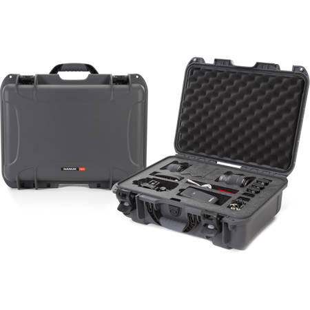 Nanuk Media Series 925 Waterproof Hard Case with Foam Insert, Graphite