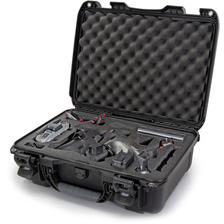 Nanuk 925 Waterproof Hard Case with Foam Insert for DJI FPV Combo, Black