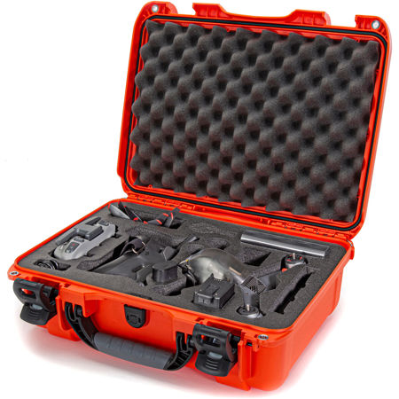 Nanuk 925 Waterproof Hard Case with Foam Insert for DJI FPV Combo, Orange