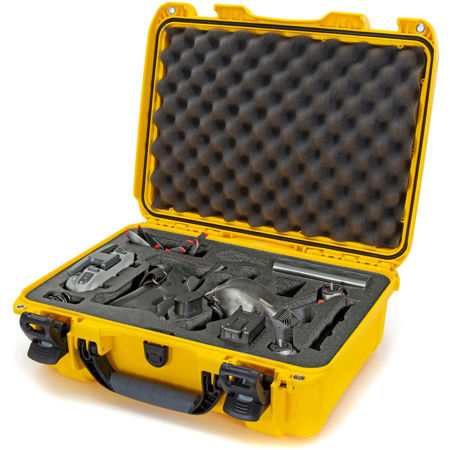 Nanuk 925 Waterproof Hard Case with Foam Insert for DJI FPV Combo, Yellow