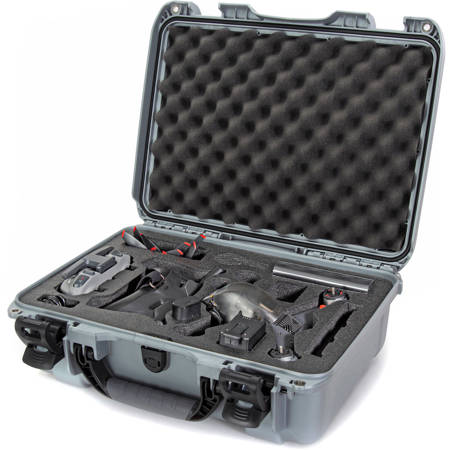 Nanuk 925 Waterproof Hard Case with Foam Insert for DJI FPV Combo, Silver