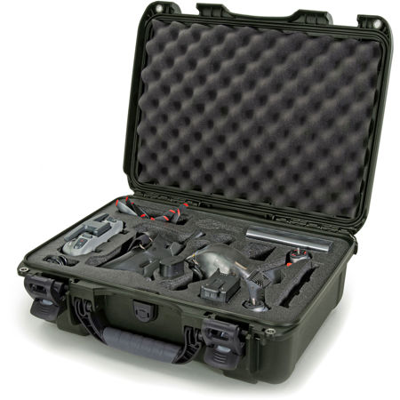 Nanuk 925 Waterproof Hard Case with Foam Insert for DJI FPV Combo, Olive