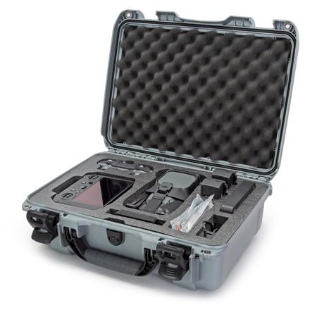 Nanuk 925 Waterproof Case with Foam for DJI Mavic 3 Fly More/Cine Combo, Silver